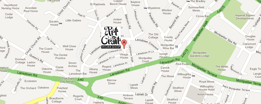Pottery Studio Map